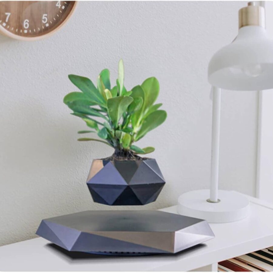 Magnetic Levitating Flower Pot