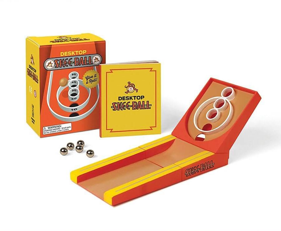 Desktop Skee-Ball: Give it a roll!